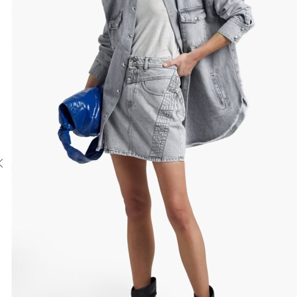 IRO Dresses & Skirts - Iro Paris Jaliska Denim Mini Skirt Blue Size FR38 /US 6